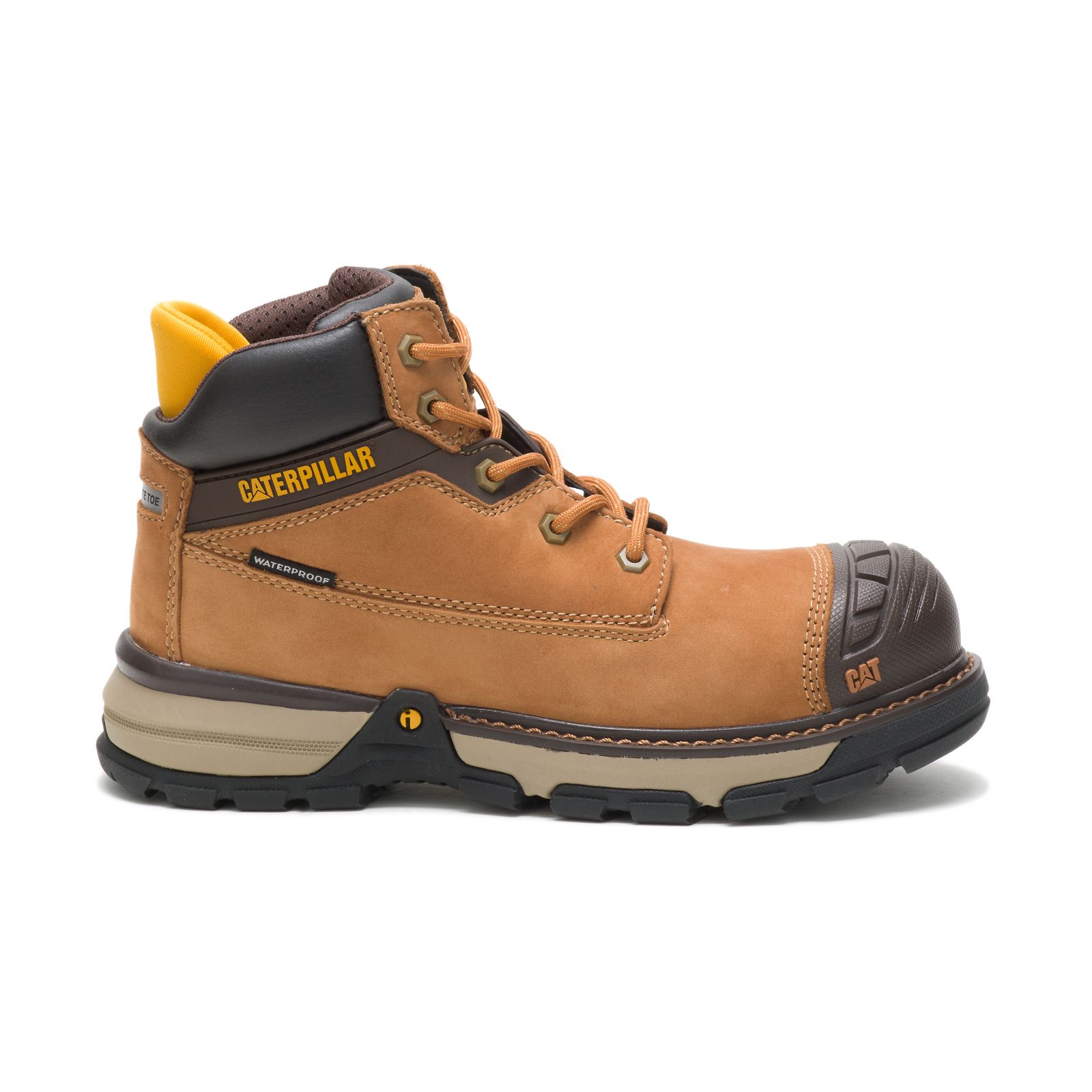 Caterpillar Boots South Africa - Cat Women's Excavator Superlite Waterproof Nano Toe Csa Work Boots Brown DV0359417